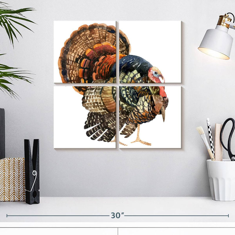 Brampt Turkey, 18" H x 18" W