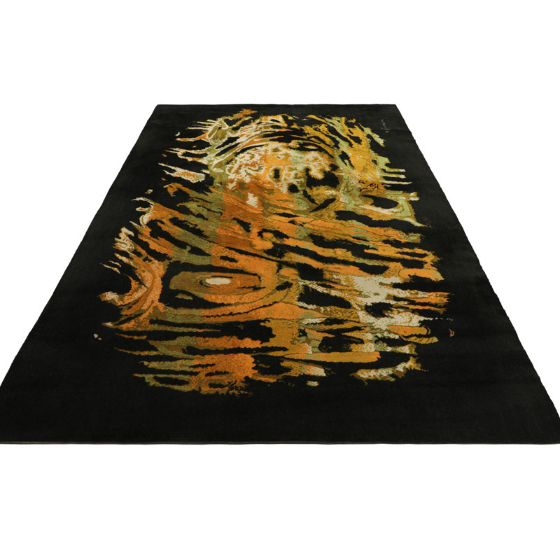 One-of-a-Kind 6'8”x9'4” Hand Knotted Area Rug