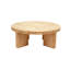 Round Coffee Table Blonde