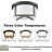 Biaselli Linen LED Flush Mount