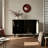 Art pattern multi-purpose accent cabinet-103109417