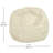 Standard Faux Leather Classic Bean Bag-102323151-102504791
