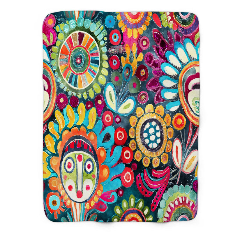 Throw Blanket, 50" W x 60" L