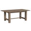 Ensemble de salle à manger extensible en bois massif Trevion 7pc-895026194