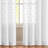 Pom Pom Voile Rod Pocket Sheer Curtains-1843391294-1843391293