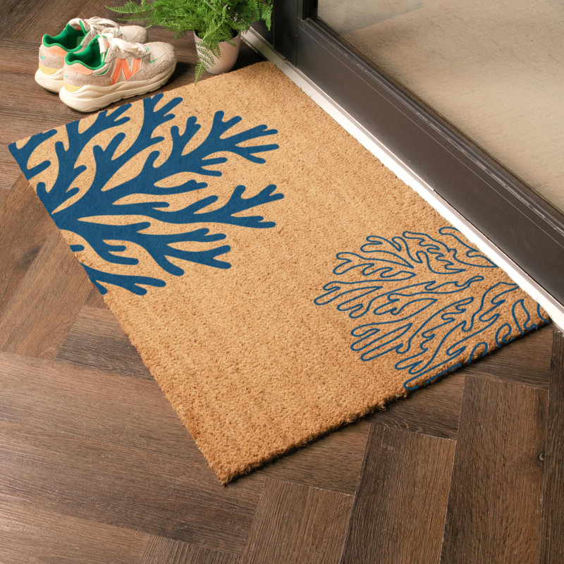 Aylin Non-Slip Indoor Doormat, Rectangle 90 x 60 cm