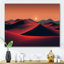 Orange, désert du Sahara, dunes de sable I - art mural désert
