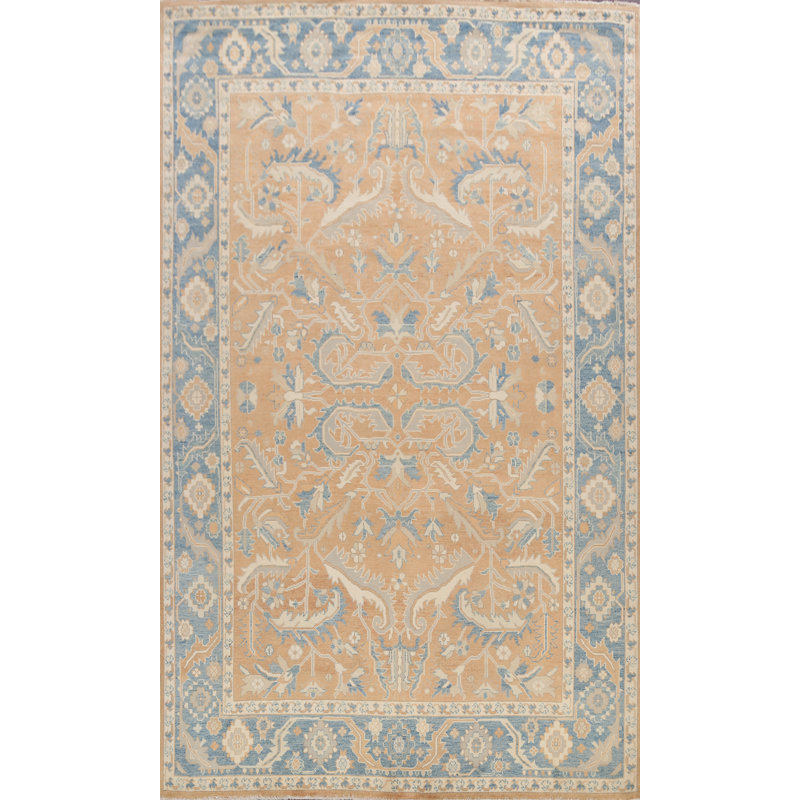 One-of-a-Kind 8'4" X 10'9" New Age Wool Area Rug in