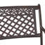 Banc de jardin en aluminium Vanscoy-110141753