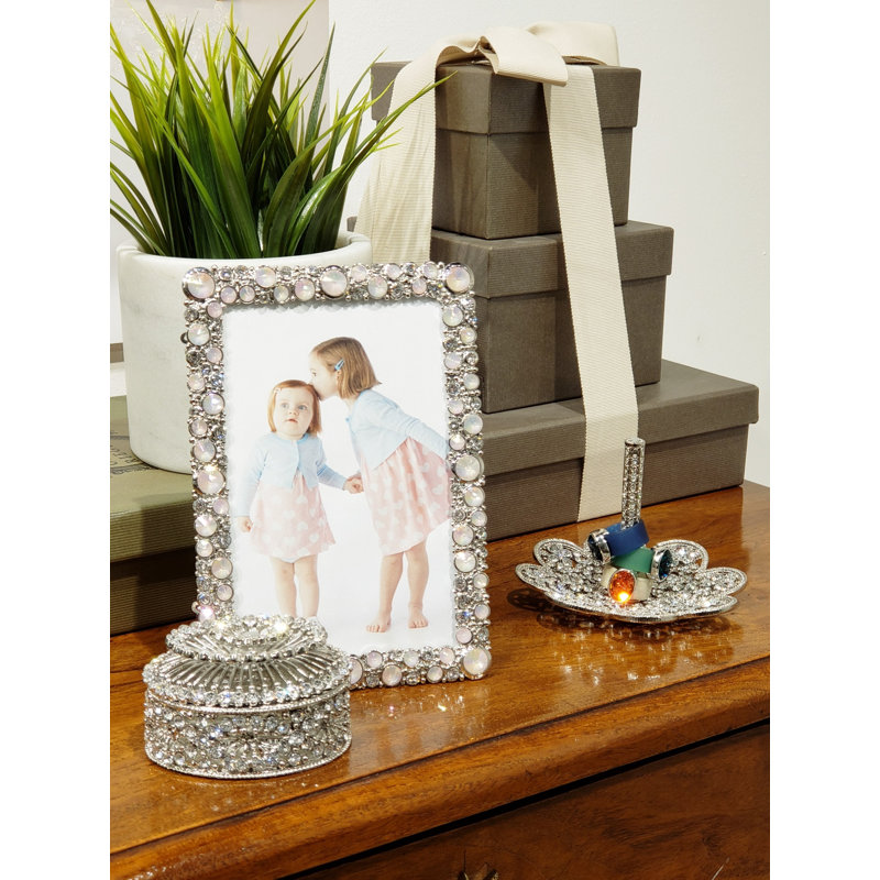 Princess Metal Ring Holder, Silver