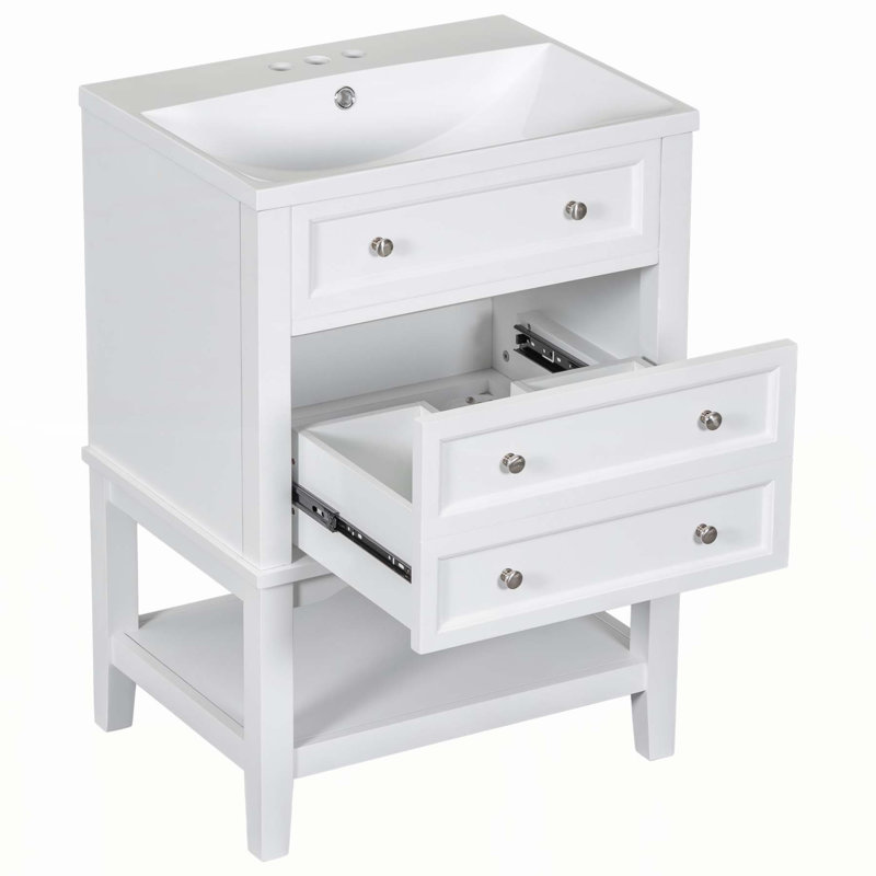 Meuble-lavabo de haute qualité aux multiples caractéristiques pour des salles de bain élégantes