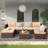 Axwell Wicker 5 - Person Modular Patio Conversation Set with Cushions-1675902039