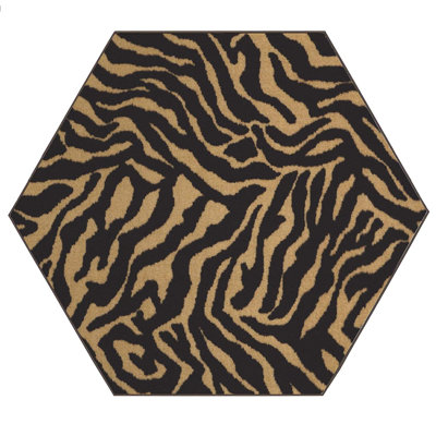 Tapis brun / noir Furnish My Place