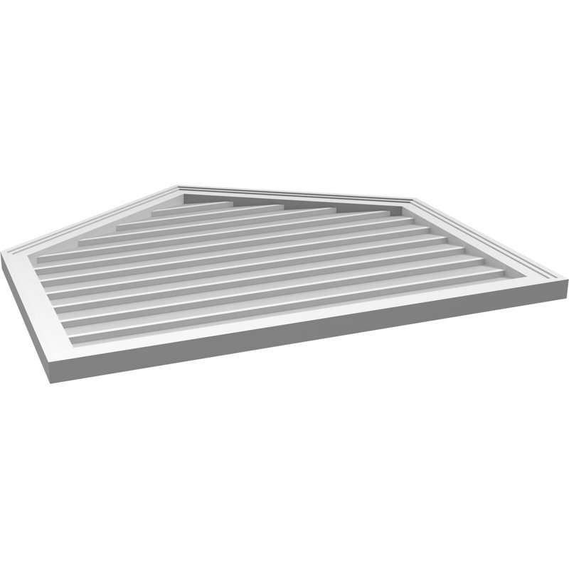 Ventilé à pignon non-fonctionnel Signature, H 34 po x l 38 po x P 1,5 po
