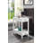 Byzad White Finish Accent Table W/USB