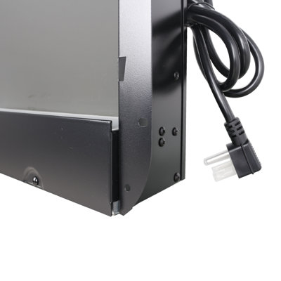 60" Recessed Electric Fireplace, Multi Color Flame & , 1400W Heater, Remote, Ul Dynamic Presentation