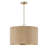 Luminaire suspendu tambour en or 3 lumières Donovan-94392769