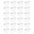 Sterilite Plastic Clear Stackable Latching Storage Box Container