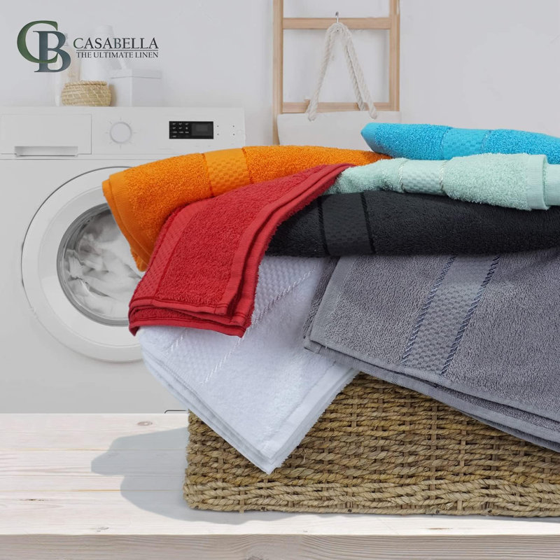 Casabella Premium Large Bath Sheet 80x140cm, Black