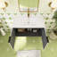Meuble-lavabo mural simple 36 po avec plateau en résine 36 po-445551595