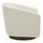 Fauteuil club pivotant en polyester 31 po.-984427743