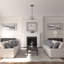 Médaillon de plafond Blackthorn Endurathane, P 13 3/8 po x P 7 1/2 po x P 3/4 po (convient aux auvents jusqu'à 7 1/2 po), finition craquelée d'hamamélis peinte à la main-27782786