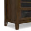 Armoire de rangement moyenne en bois massif avec tablettes réglables Burlington-546114170