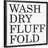 " Wash-Dry-Fluff-Fold " by Jaxn Blvd-2020766052-2020766050