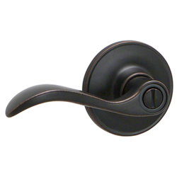 Seville Bed and Bath Lever, Aged Bronze