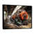 Black Floater Framed