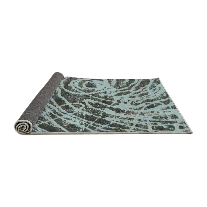 Abstract Indoor Rug, Round 7'