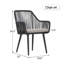 Chaise de patio avec coussin-97811119
