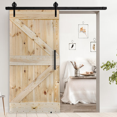 Russellton Solid Pine Sliding Door