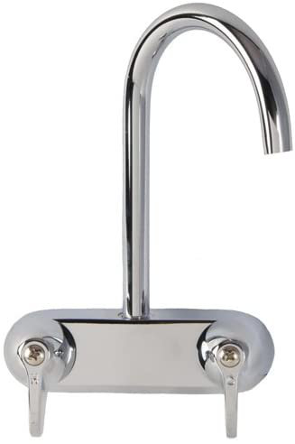 Avalon Bath Cock Goose Neck Spout Chrome Finished