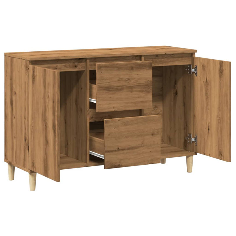 Sandrea 102cm Sideboard, Artisan Oak