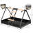 Galle 27cm Metal Bird Play Stand for Table Top