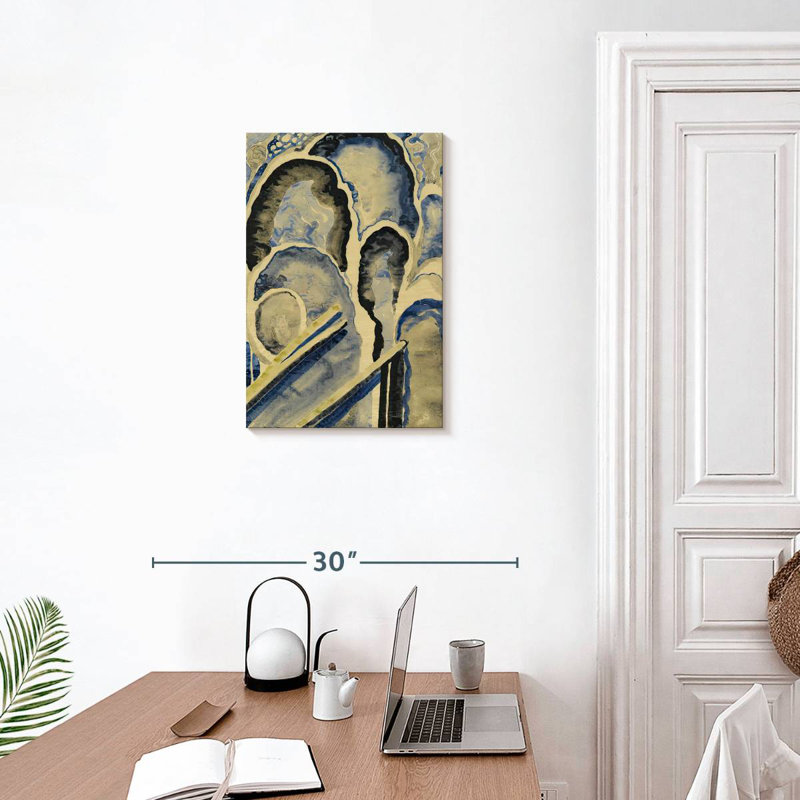 Avery Blue No. 1, 24" H x 16" W