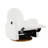 Midian Modern  Recliner Chair with 360° Swivel And Glider Base-2104163961