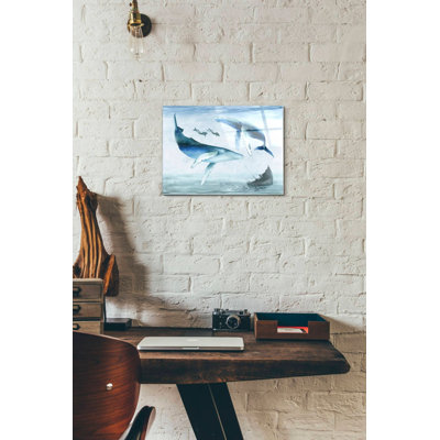 «Ocean Adventure Collection A» par Grace Popp, art mural en verre acrylique