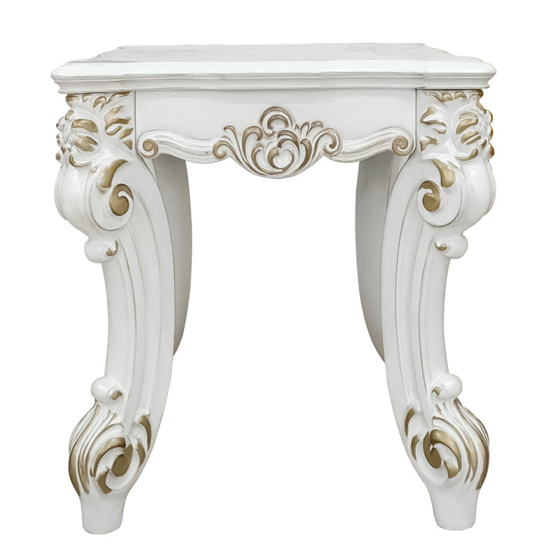 Table de bout carrée Antique Pearl