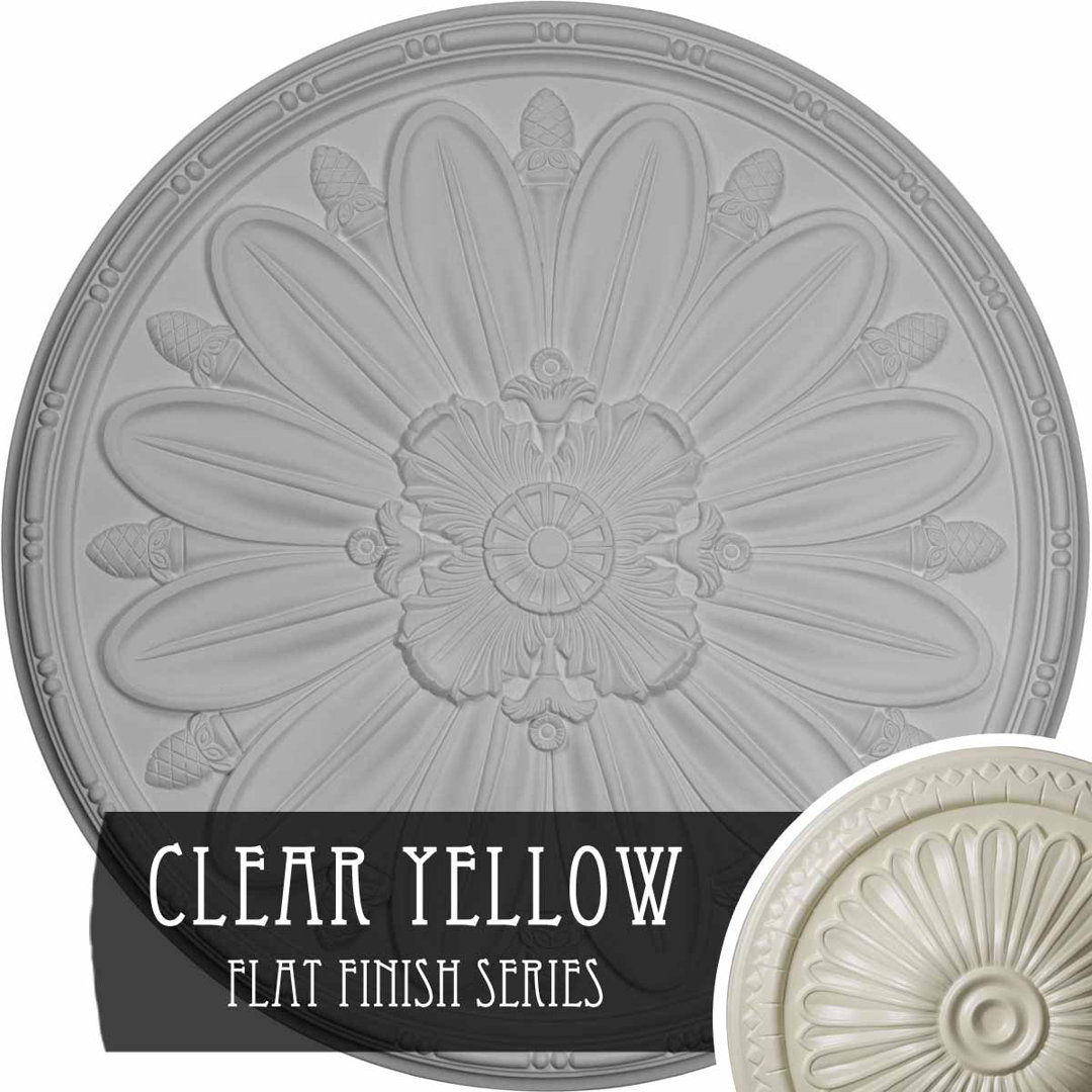 Endurathane Delfina Ceiling Medallion, 40"OD x 1 7/8"P Ekena Millwork 