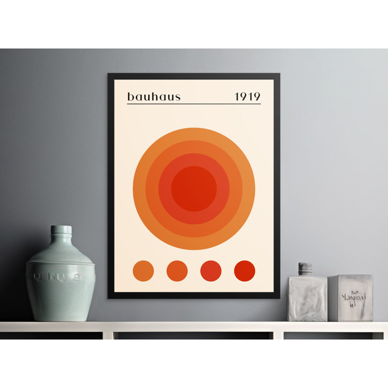 Northway Single Picture Frame Print, Orange, 76.2 cm H x 50.8 cm W
