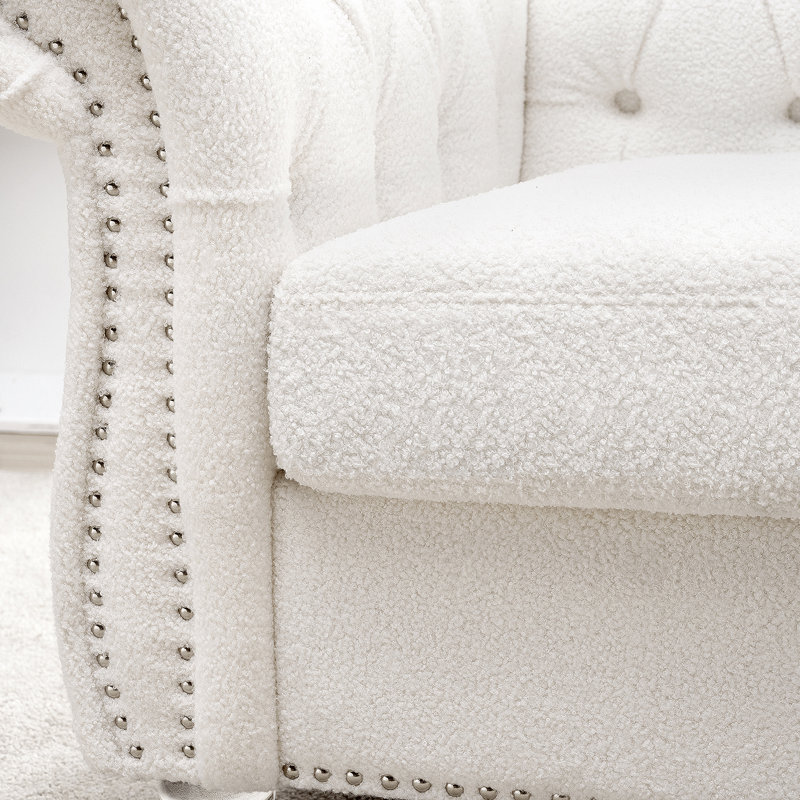 Dushyant 38,98 de large, Clair, White Boucle Duplicate