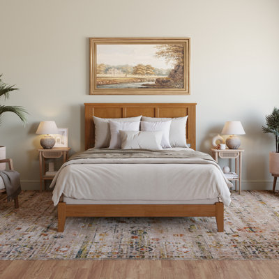 Troutville Solid Wood Standard Bed