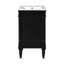 Meuble-lavabo moderne de 18 pouces avec lavabo-844687360
