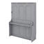 Lit escamotable avec bureau, lumières DEL et station de charge USB-356569670