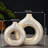 Modern Donut Shaped Decorative Vase