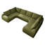 Upholstered 135.5 " Fabric Sectional
