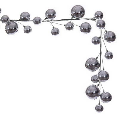Vickerman 10' Red Ball Branch Garland.