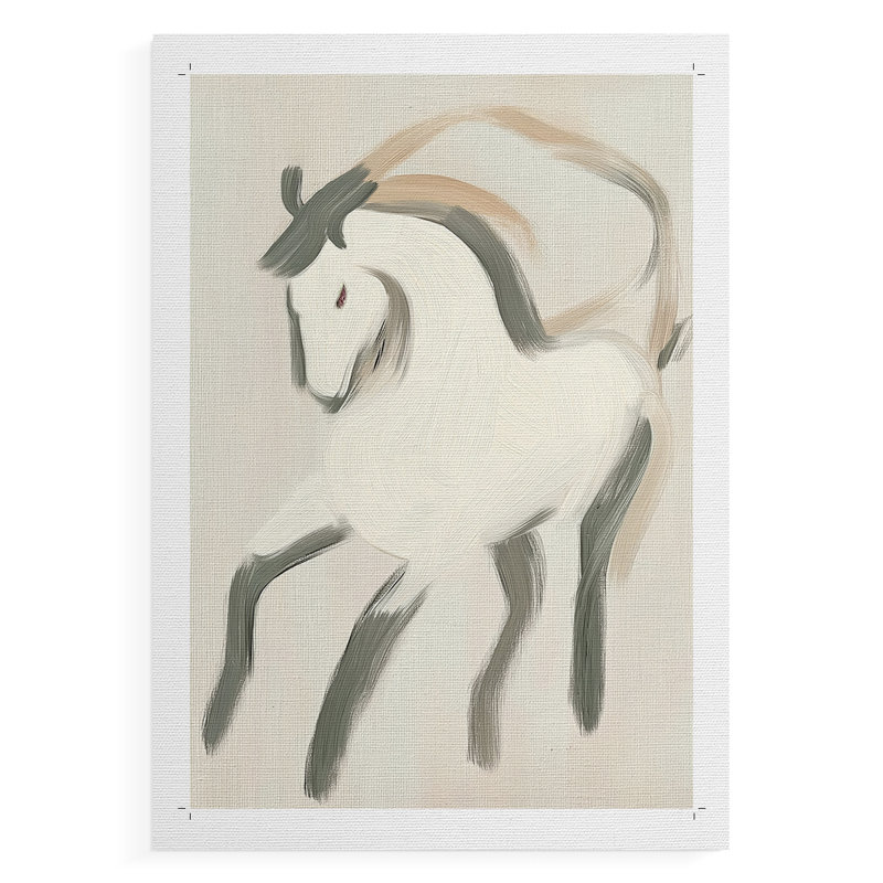 ANIMAUX Series CCGLXVI - Impression sur toile seulement - NON CADRE, H 18 po x l 12 po